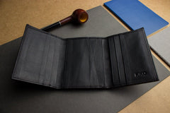 Kiko Leather Trifold Wallet - Flyclothing LLC