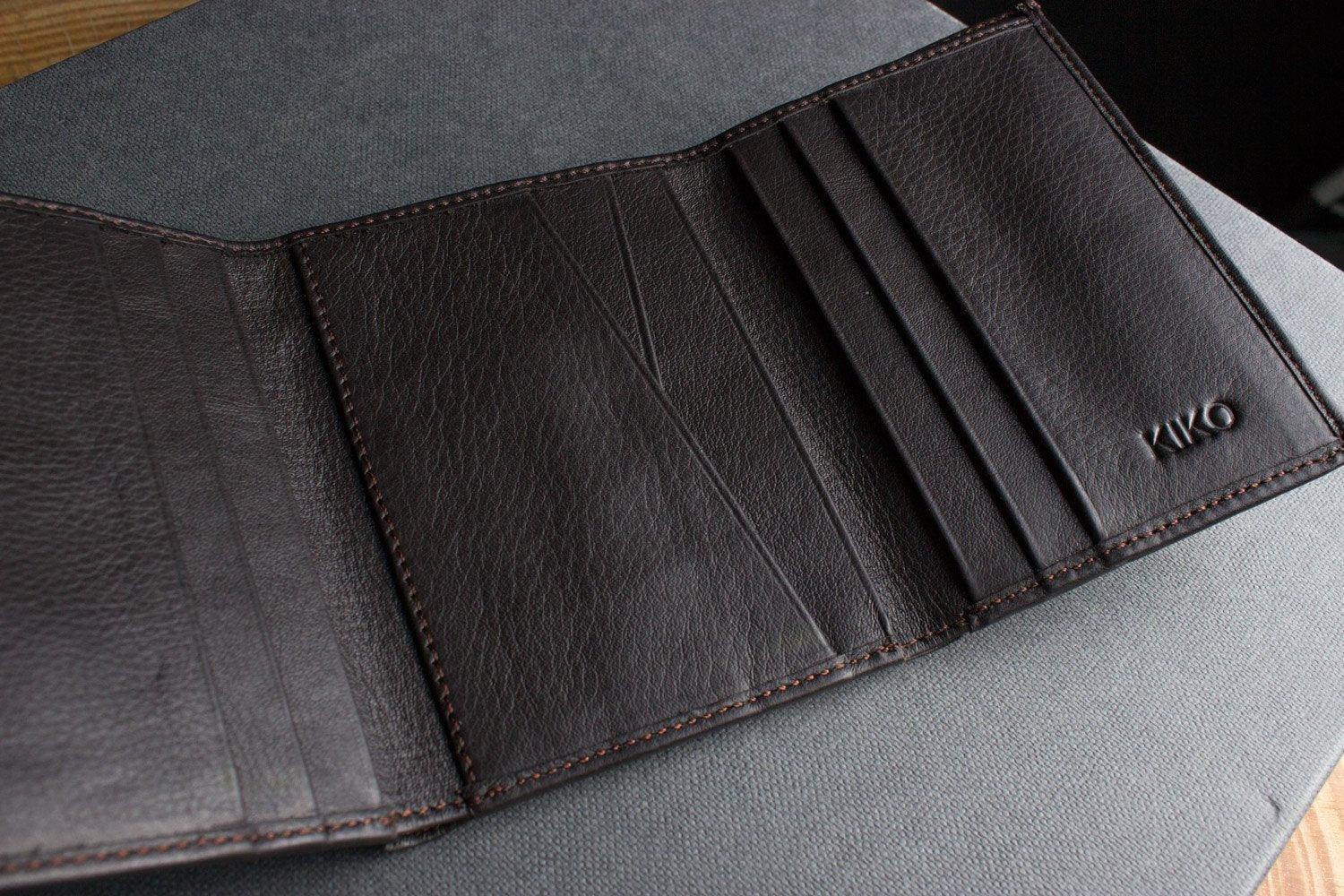 Kiko Leather Trifold Wallet - Kiko