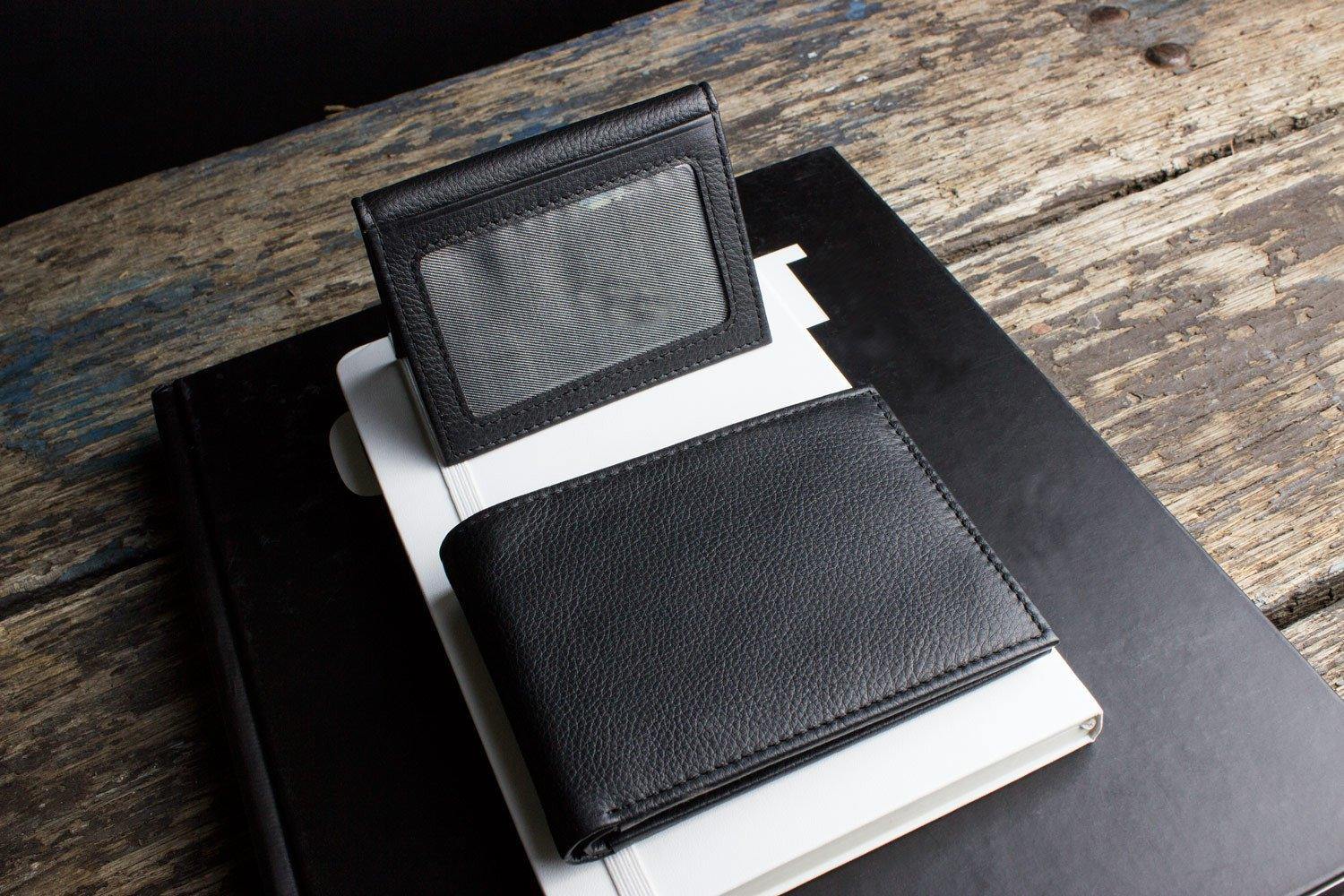 Kiko Leather Traditional Bifold Wallet - Kiko
