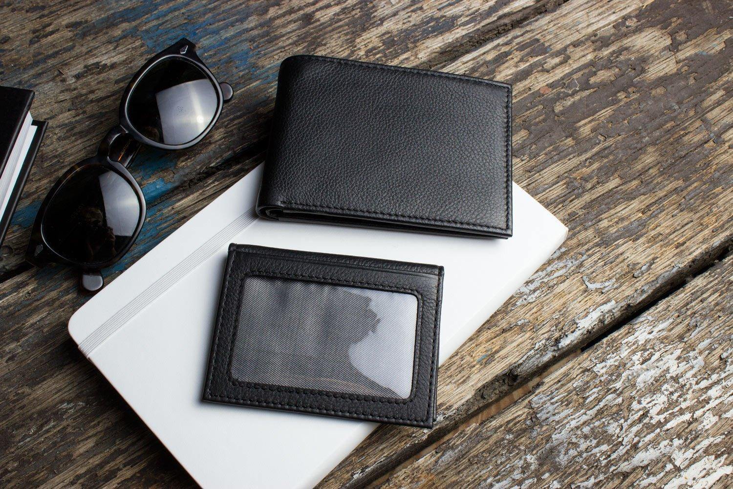 Kiko Leather Traditional Bifold Wallet - Kiko