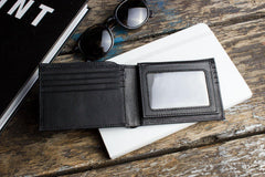 Kiko Leather Traditional Bifold Wallet - Kiko