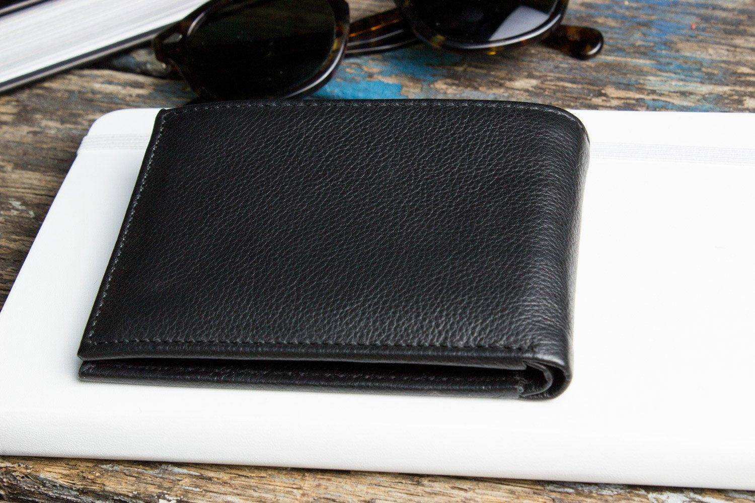 Kiko Leather Traditional Bifold Wallet - Kiko - Flyclothing LLC
