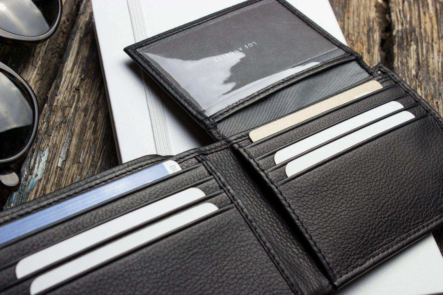 Kiko Leather Traditional Bifold Wallet - Kiko - Flyclothing LLC