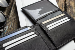 Kiko Leather Traditional Bifold Wallet - Kiko