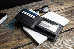 Kiko Leather Traditional Bifold Wallet - Kiko