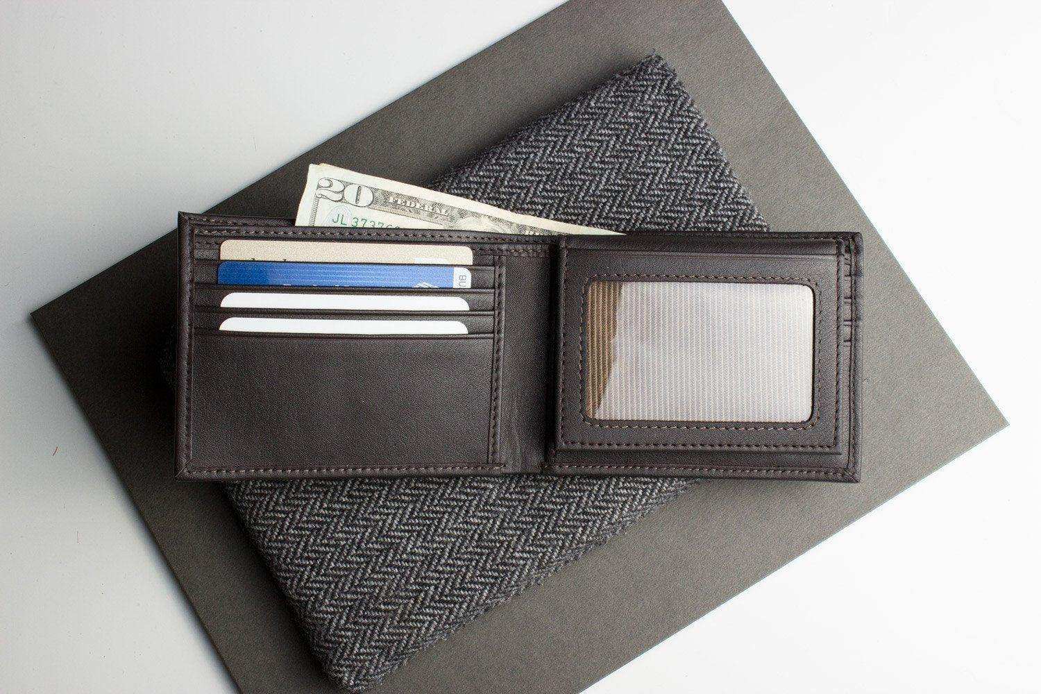 Kiko Leather Traditional Bifold Wallet - Kiko - Flyclothing LLC