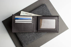 Kiko Leather Traditional Bifold Wallet - Kiko
