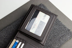 Kiko Leather Traditional Bifold Wallet - Kiko