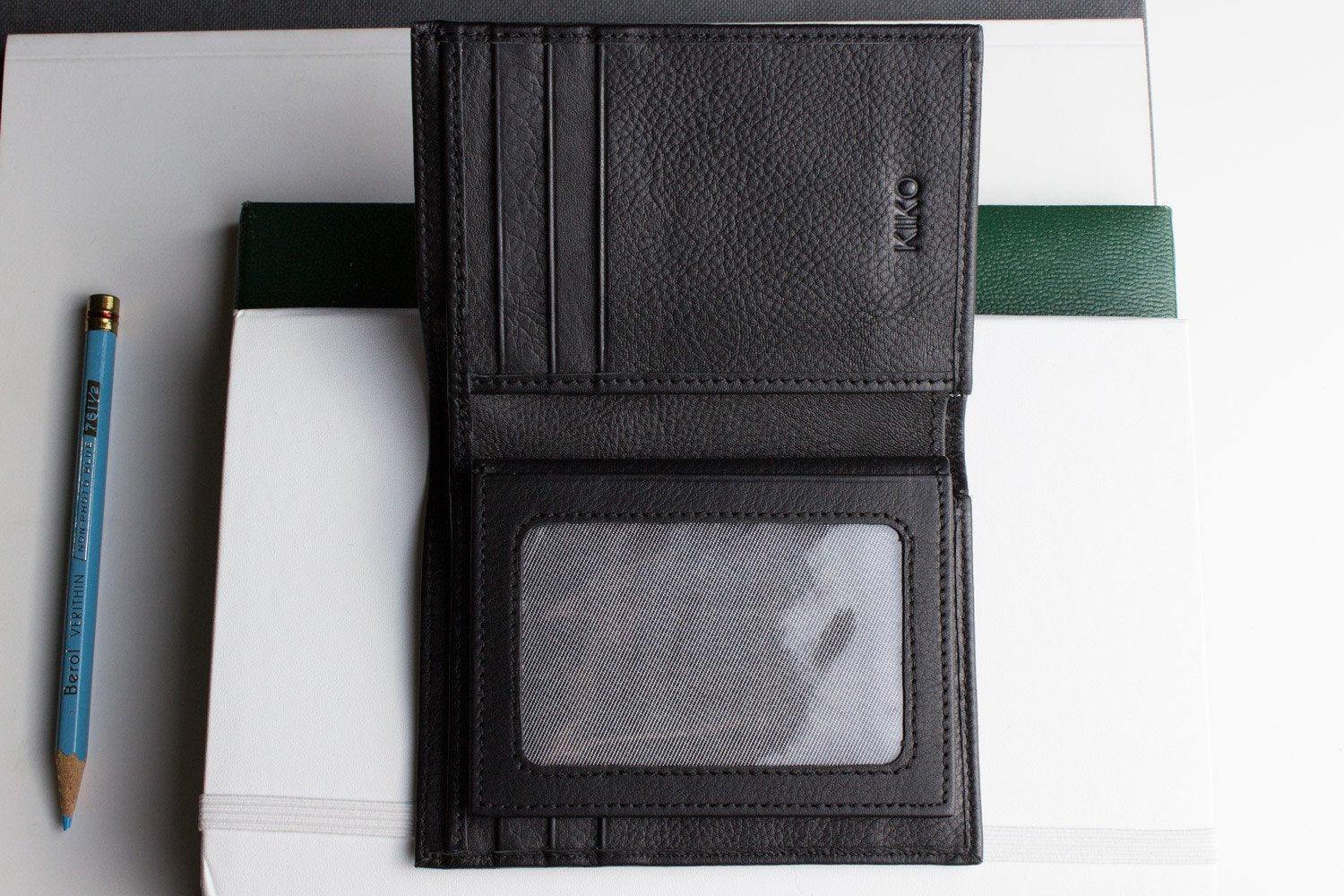 Kiko Leather Slimfold Passcase Wallet - Kiko
