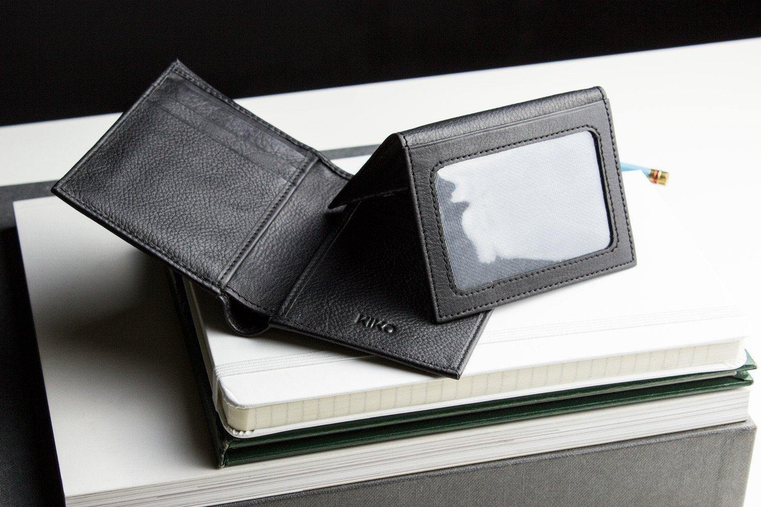 Kiko Leather Slimfold Passcase Wallet - Kiko