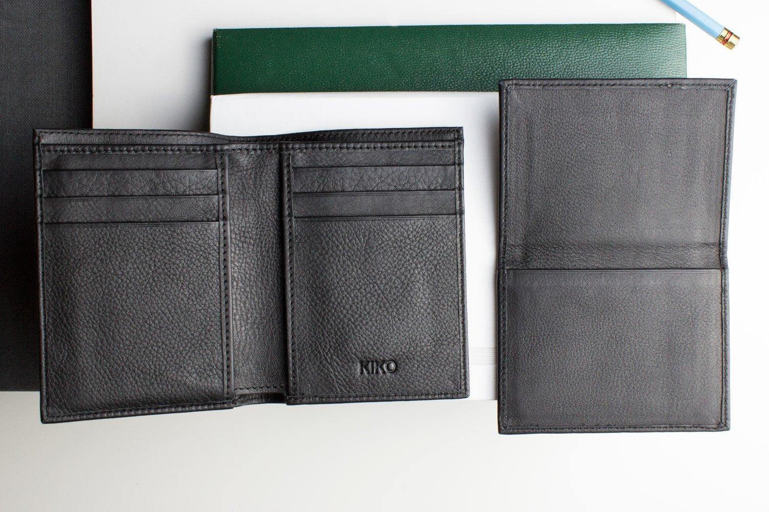 Kiko Leather Slimfold Passcase Wallet - Kiko