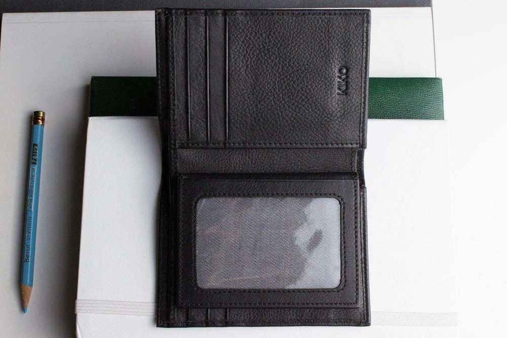 Kiko Leather Slimfold Passcase Wallet - Kiko - Flyclothing LLC