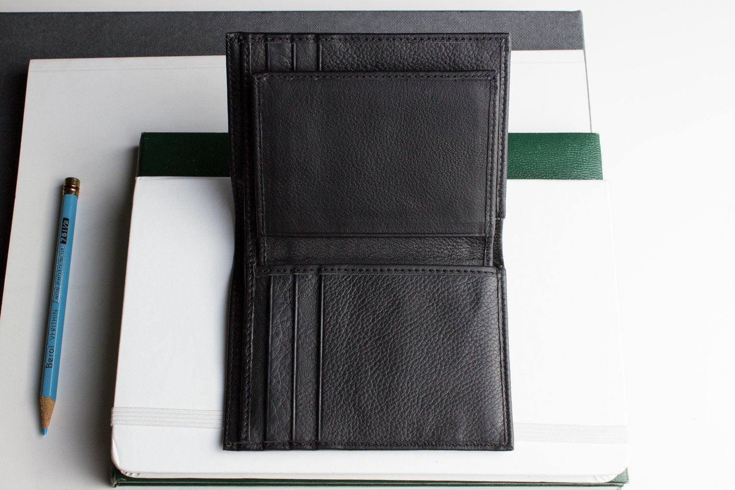 Kiko Leather Slimfold Passcase Wallet - Flyclothing LLC