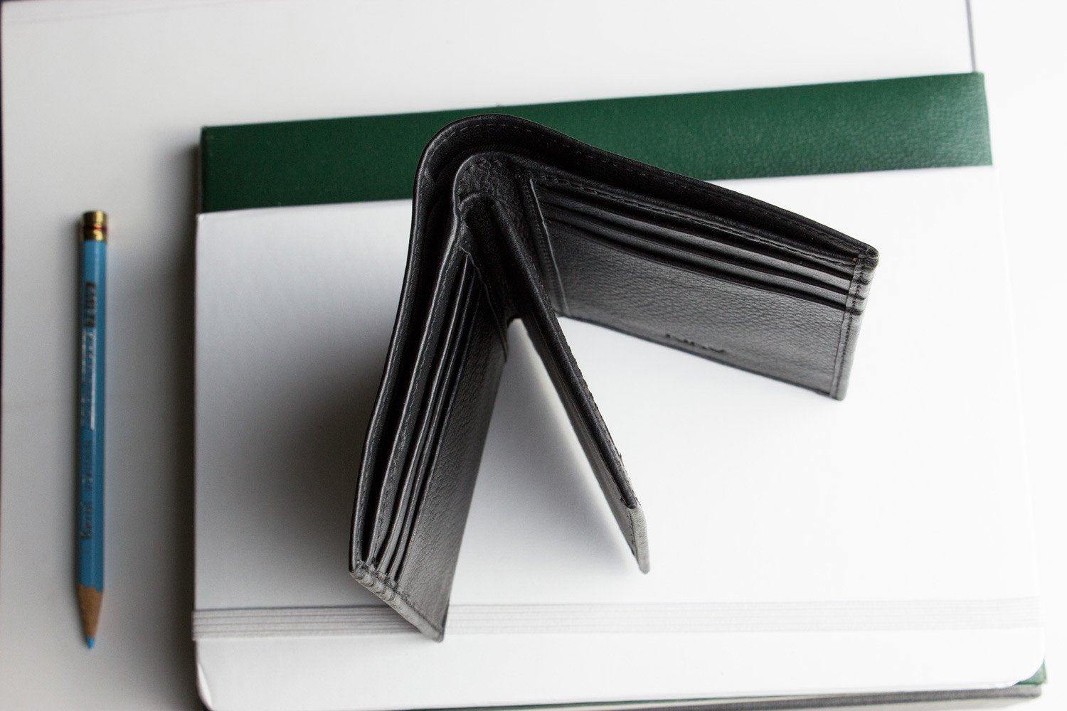 Kiko Leather Slimfold Passcase Wallet - Kiko