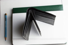 Kiko Leather Slimfold Passcase Wallet - Kiko