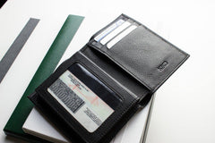 Kiko Leather Slimfold Passcase Wallet - Kiko