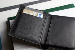 Kiko Leather Slimfold Passcase Wallet - Kiko