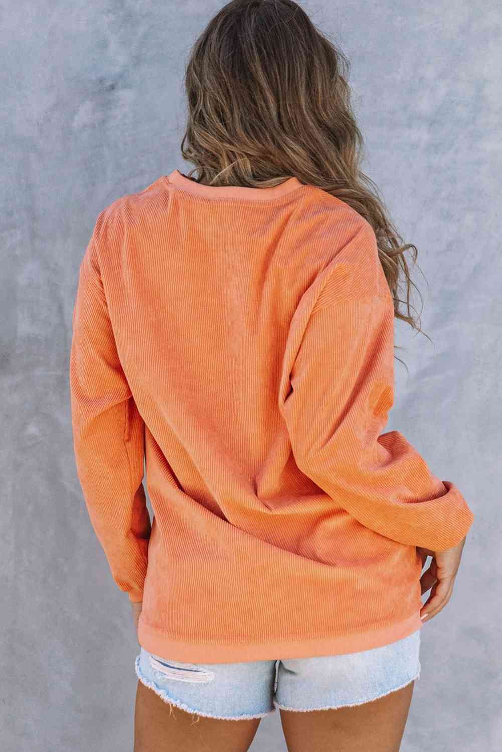 SPOOKY SEASON Graphic Sweatshirt - Trendsi - Flyclothing LLC