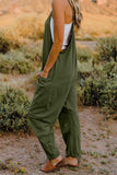 Double Take V-Neck Sleeveless Jumpsuit with Pocket - Trendsi - Flyclothing LLC