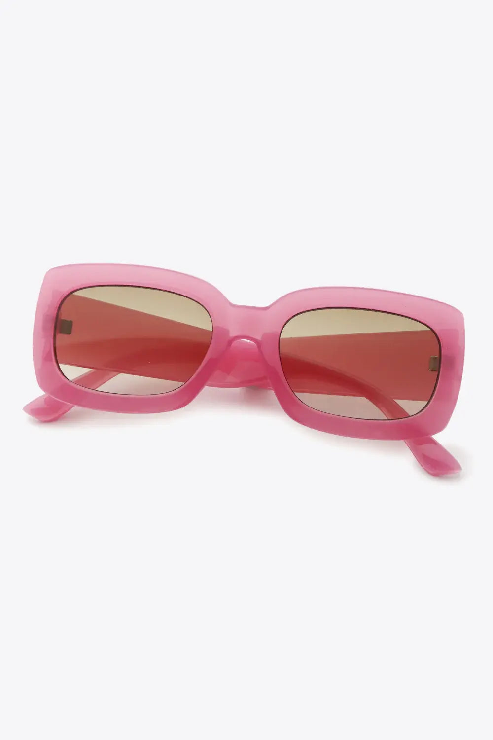 Polycarbonate Frame Rectangle Sunglasses - Trendsi - Flyclothing LLC