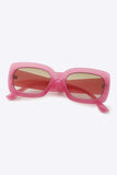 Polycarbonate Frame Rectangle Sunglasses - Trendsi - Flyclothing LLC