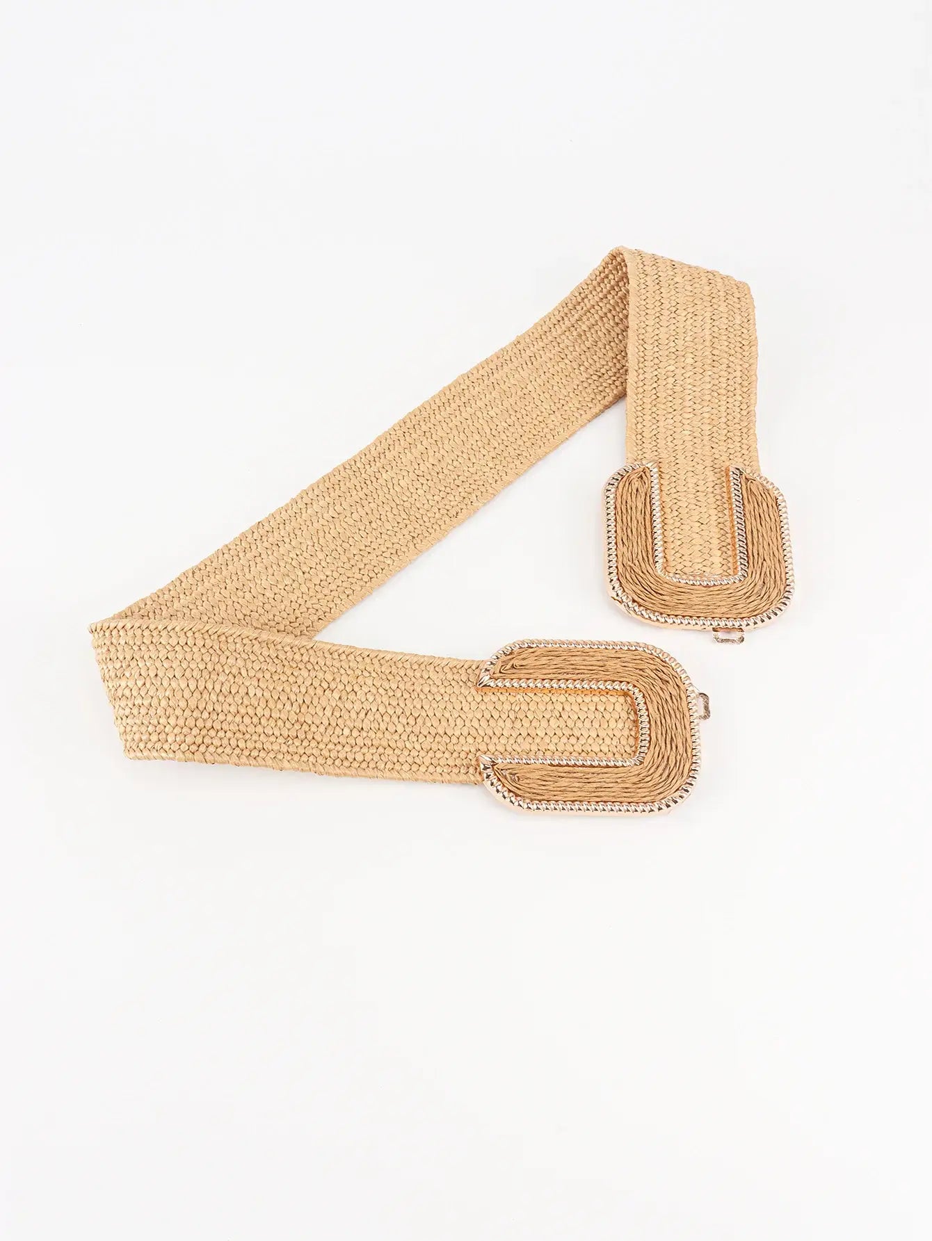 Wide Braid Belt - Trendsi - Flyclothing LLC