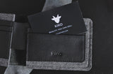 Kiko Leather Dual Textured Wallet - Kiko