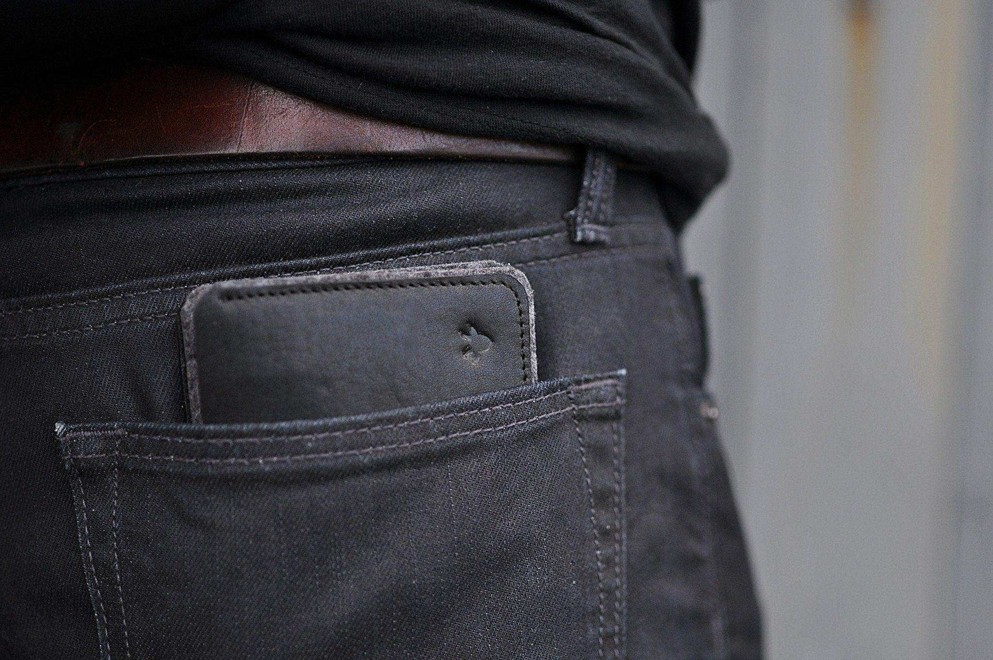 Kiko Leather Dual Textured Wallet - Kiko - Flyclothing LLC