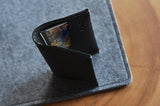 Kiko Leather Two Fold Card Case - Kiko
