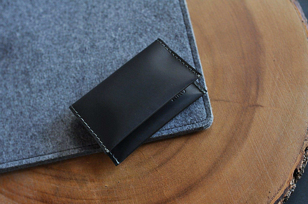 Kiko Leather Two Fold Card Case - Kiko - Flyclothing LLC