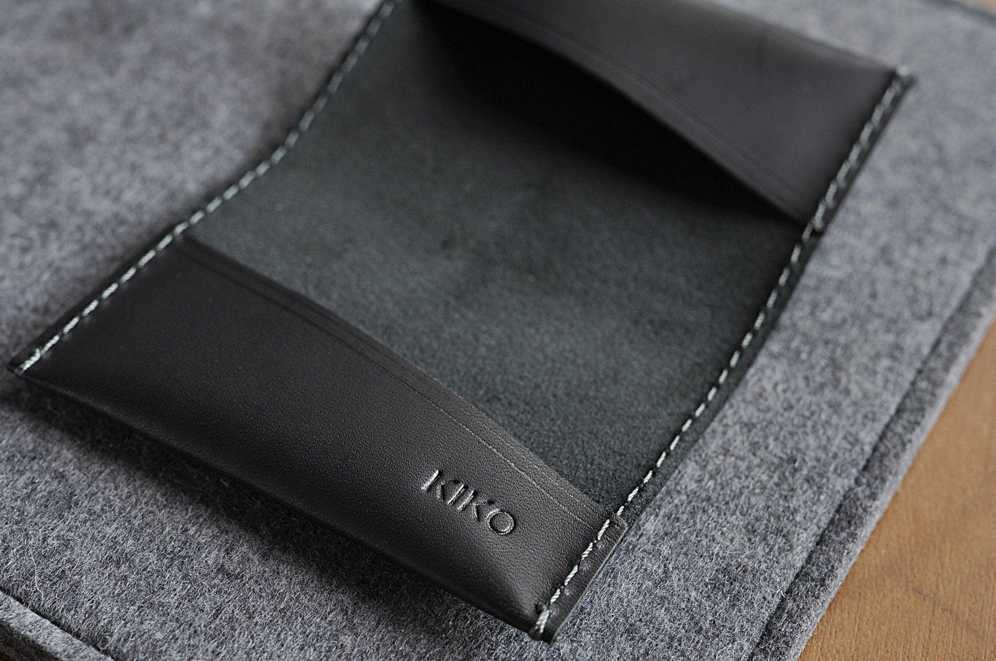 Kiko Leather Two Fold Card Case - Flyclothing LLC