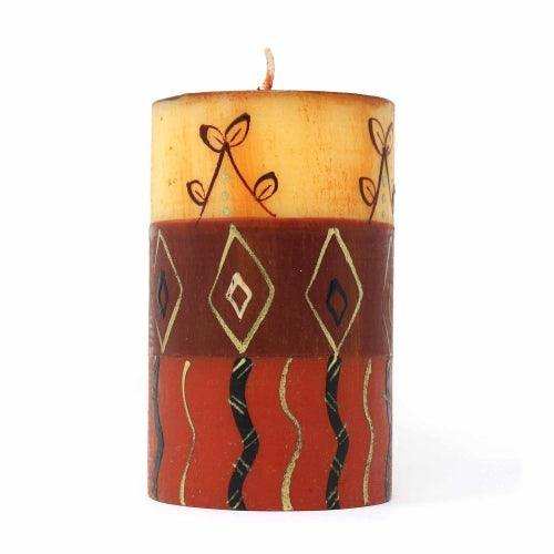 Single Boxed Hand-Painted Pillar Candle - Bongazi Design - Nobunto - Nobunto - Flyclothing LLC