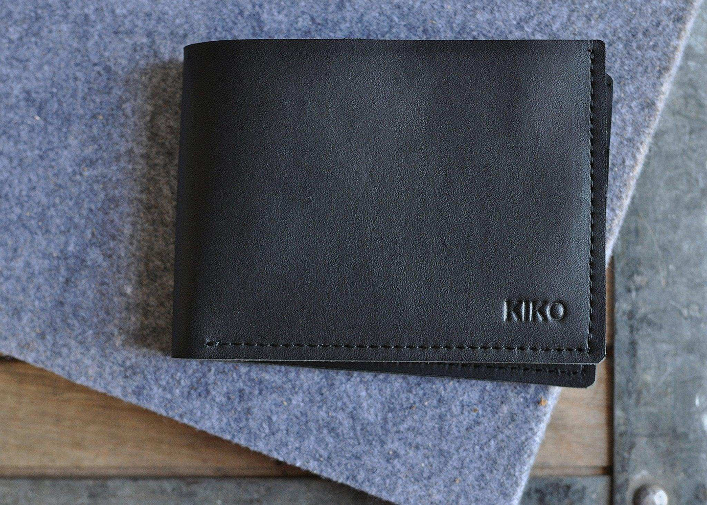 Kiko-leather-Sleek Bifold Wallet - Kiko - Flyclothing LLC
