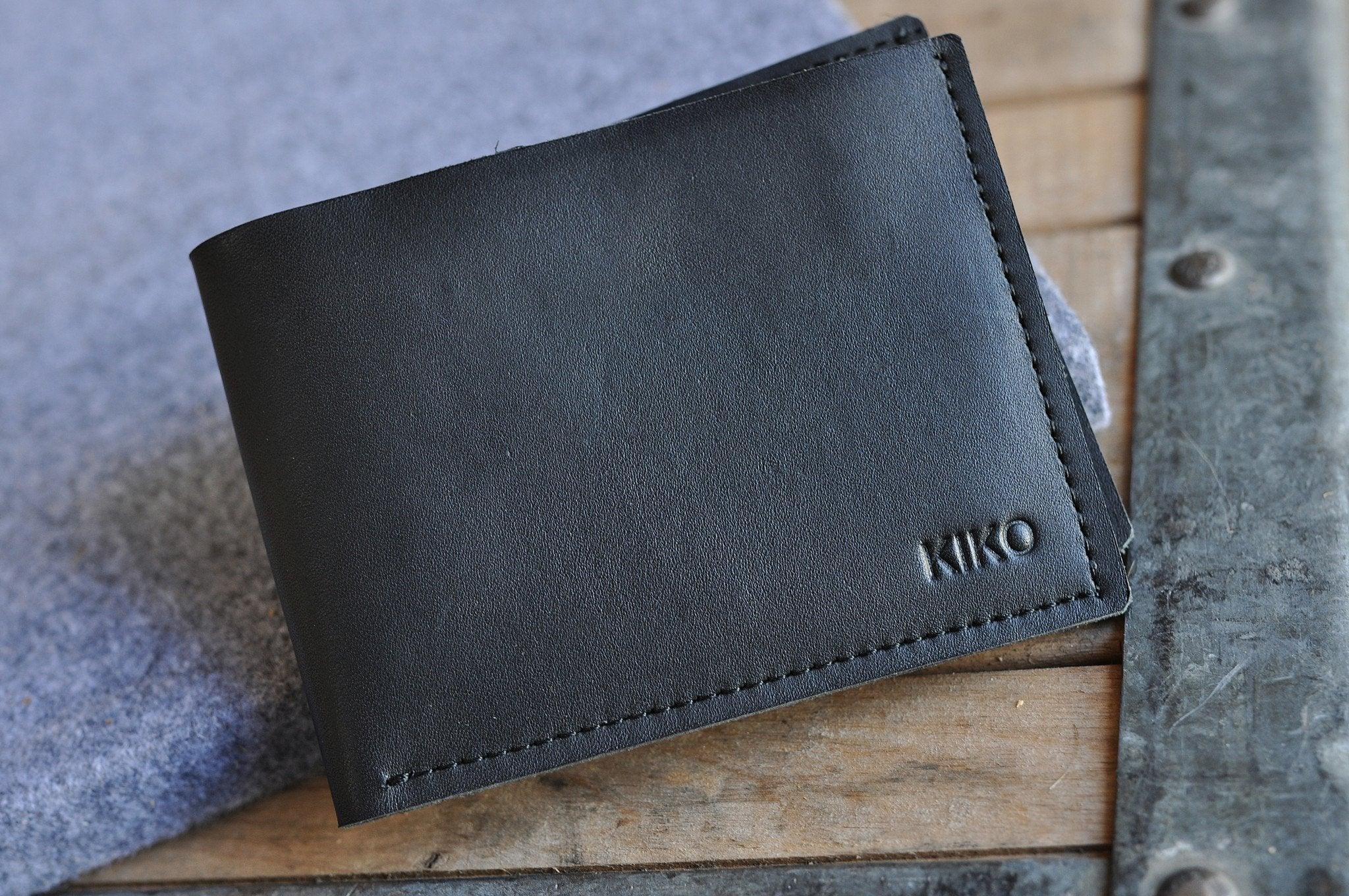 Kiko-leather-Sleek Bifold Wallet - Flyclothing LLC