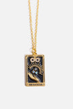 Tarot Card Pendant Stainless Steel Necklace - Trendsi - Flyclothing LLC