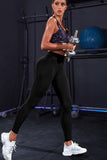 Wide Waistband Sports Leggings - Trendsi - Flyclothing LLC