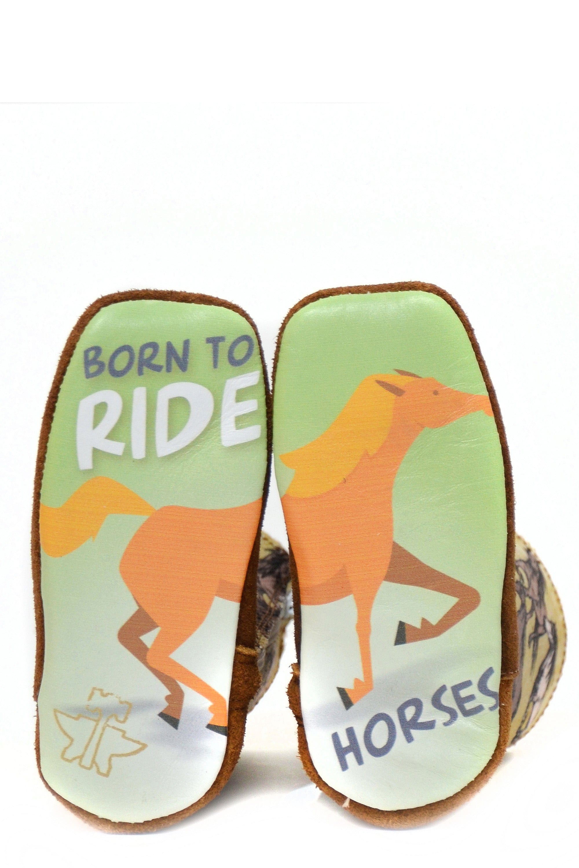 Tin Haul INFANT BOYS STAMPEDE WITH BORN TO RIDE SOLE - Flyclothing LLC