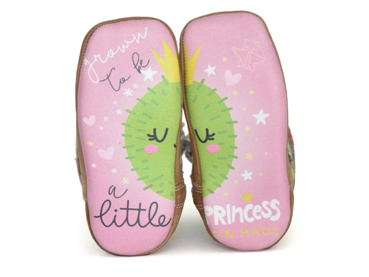 Tin Haul INFANT GIRLS SPARKLES WITH PRINCESS SOLE - Flyclothing LLC