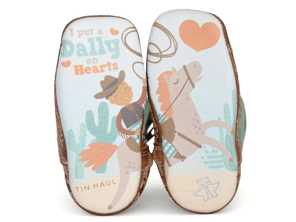 Tin Haul INFANT BOYS I AM IN STITCHES WITH DALLY ON HEARTS SOLE - Tin Haul - Flyclothing LLC