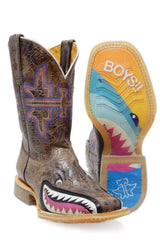 Tin Haul LITTLE BOYS I DON'T BITE WITH JAWSOME SOLE - Tin Haul - Flyclothing LLC