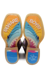 Tin Haul LITTLE BOYS I DON'T BITE WITH JAWSOME SOLE - Tin Haul - Flyclothing LLC