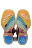 Tin Haul LITTLE BOYS I DON'T BITE WITH JAWSOME SOLE - Flyclothing LLC