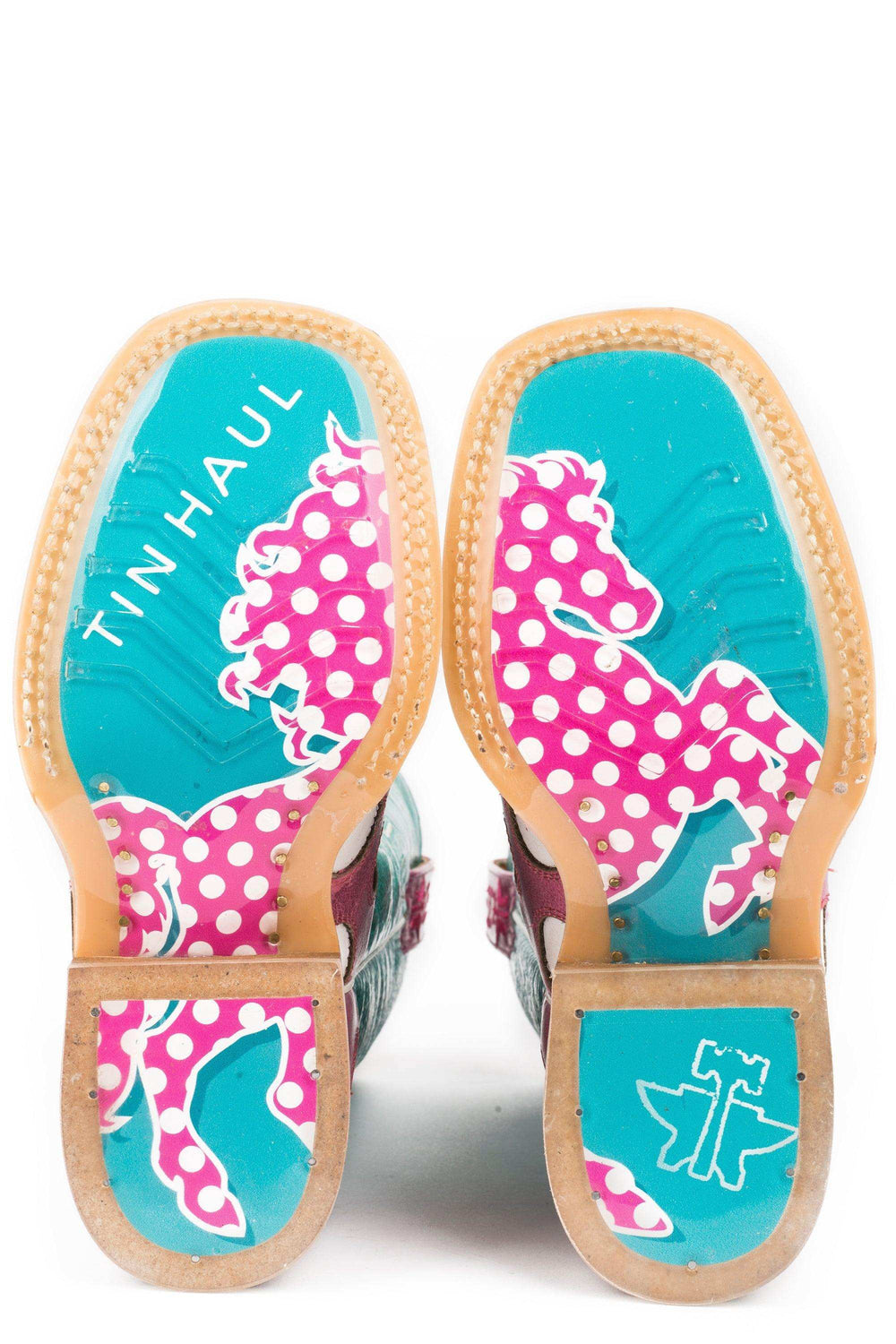 Tin Haul LITTLE GIRLS LITTLE MISS DOTTY WITH HORSE A DOT SOLE - Tin Haul - Flyclothing LLC