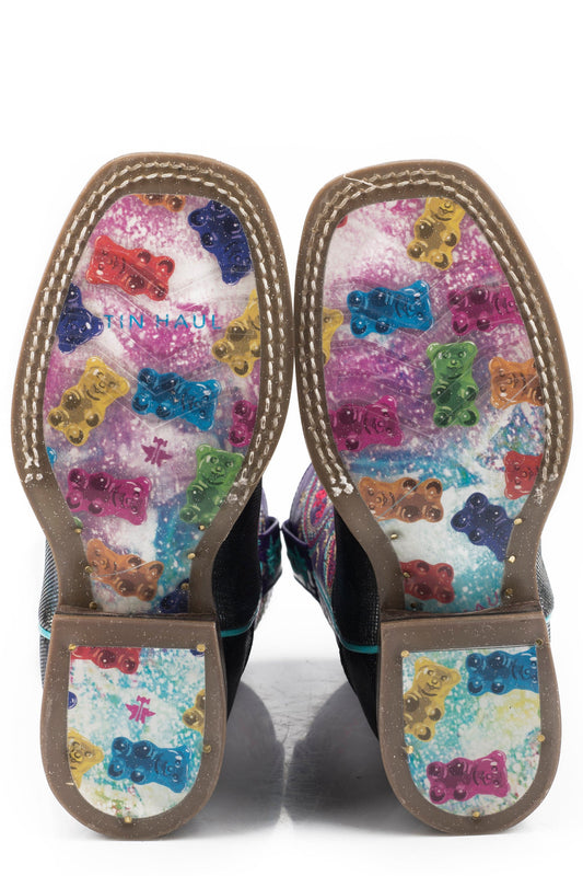 Tin Haul LITTLE GIRLS TWINKLE TWINKLE  WITH  GUMMY BEAR SOLE - Tin Haul