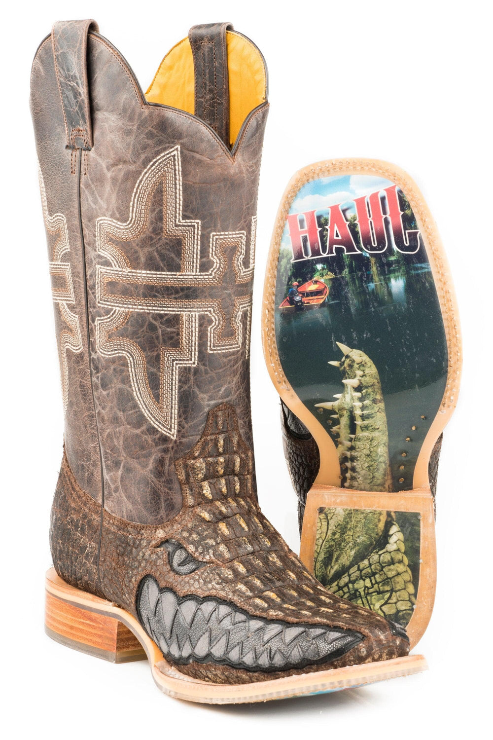 Tin Haul MENS SWAMP CHOMP WITH GATOR SOLE - Tin Haul
