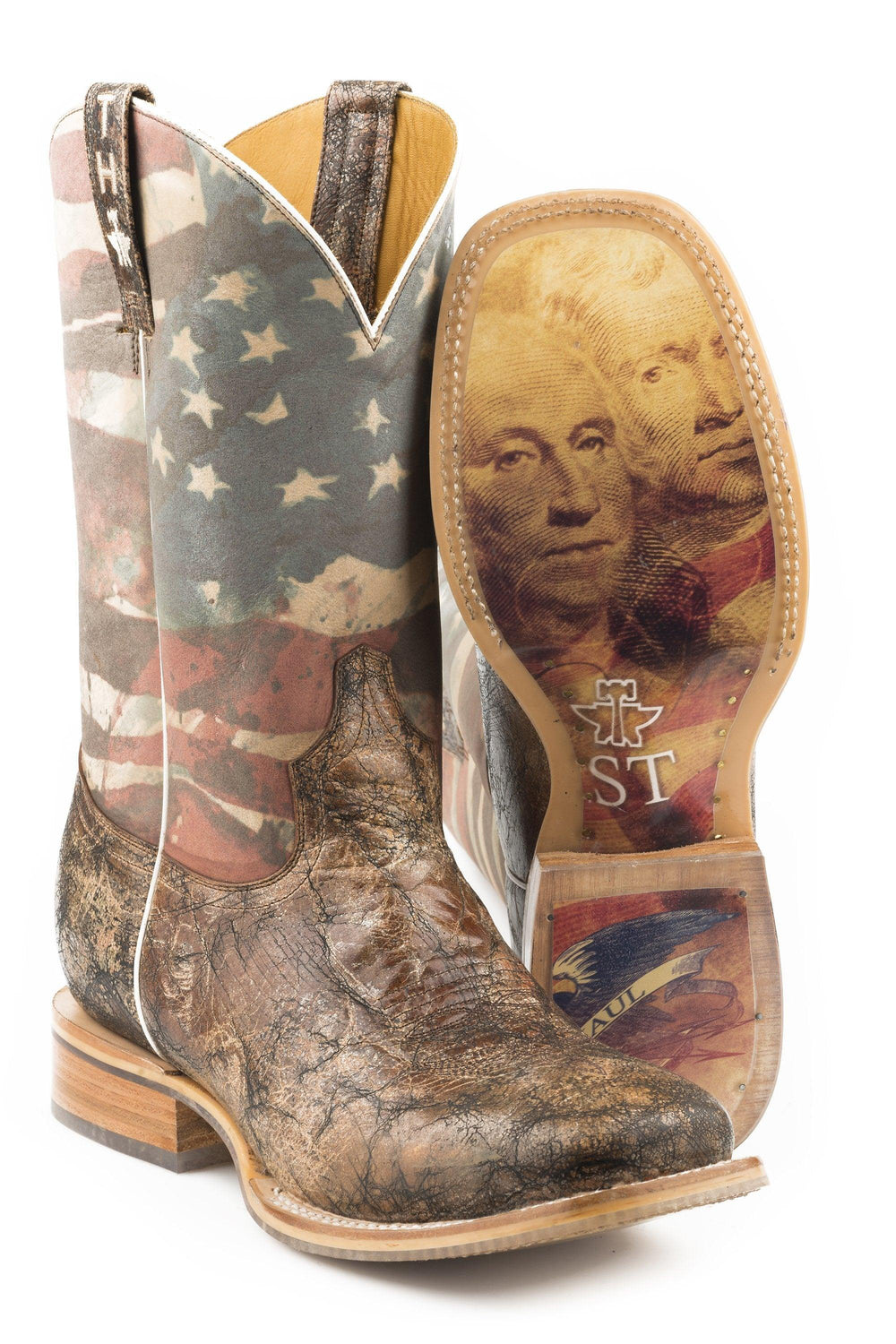 Tin Haul Mens Land Of The Free With Presidential Sole - Tin Haul