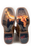 Tin Haul MENS KEEP OUT WITH LONGHORN LIGHTS OUT - Tin Haul