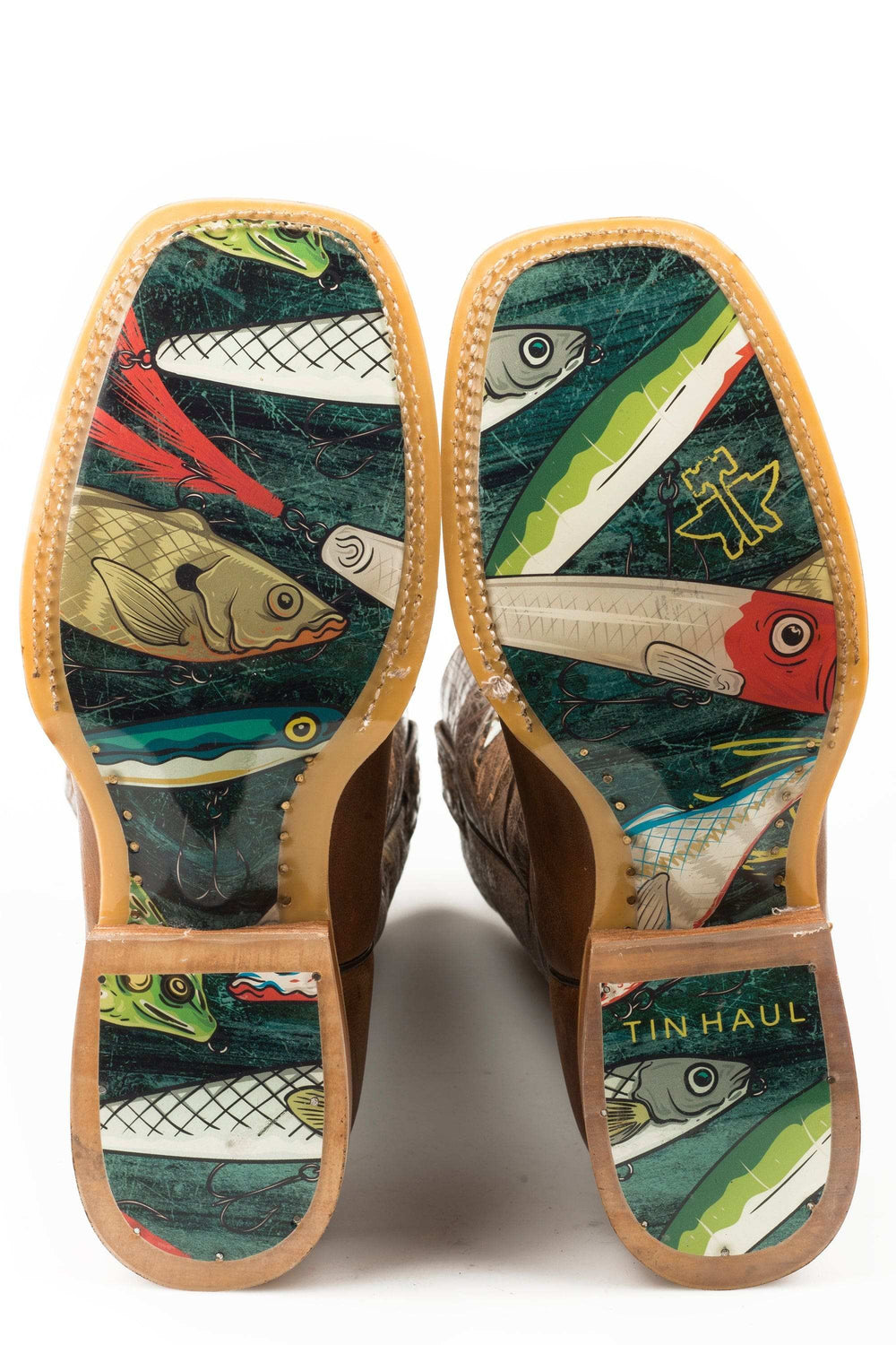 Tin Haul MENS ALPHA ANGLER WITH FISHING LURE SOLE - Tin Haul - Flyclothing LLC