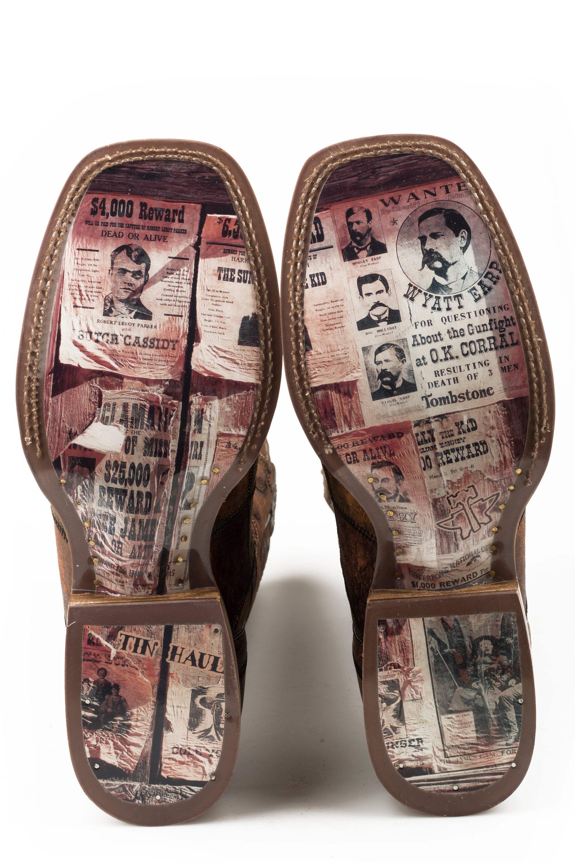 Tin Haul MENS DEAD OR ALIVE WITH WANTED SOLE - Tin Haul - Flyclothing LLC