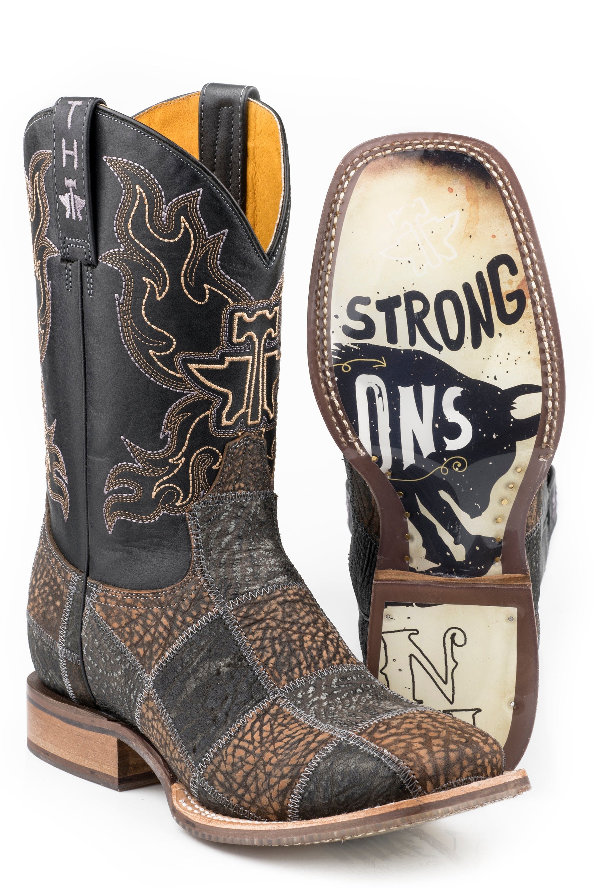 Tin Haul MENS NO BULLS**T WITH STRONG ACTIONS SOLE - Tin Haul